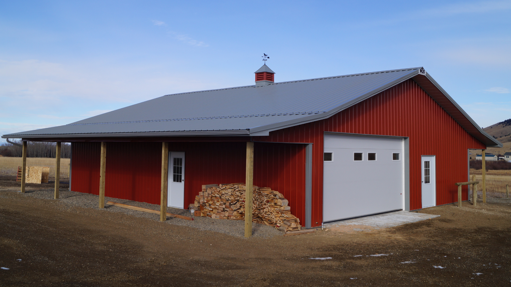Metal Roofing for Pole Barns In Montana