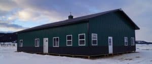 Custom Pole Barn in Billings Steel Building Construction in Idaho Falls