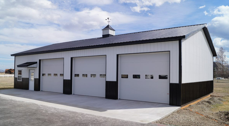 Choosing the Right Sized Garage Door for Your Custom Post Frame Garage in Spokane