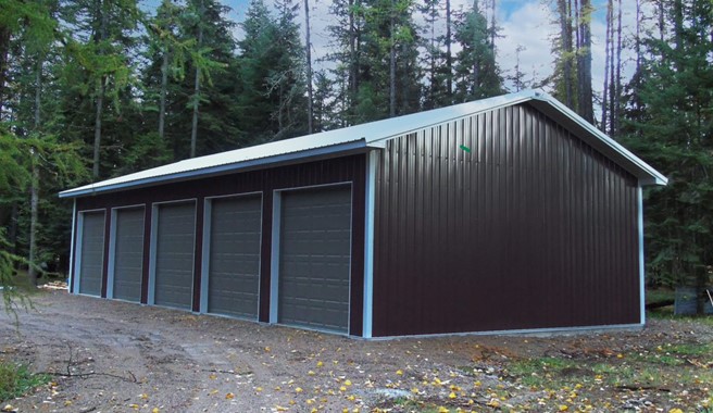 Enhancing a Steel Building or Garage in Cody With Stunning Landscaping Options