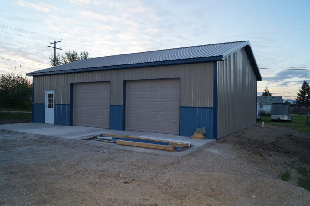 Steel Building in Wyoming