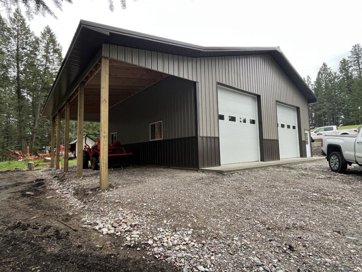 Farm Building Construction in Butte