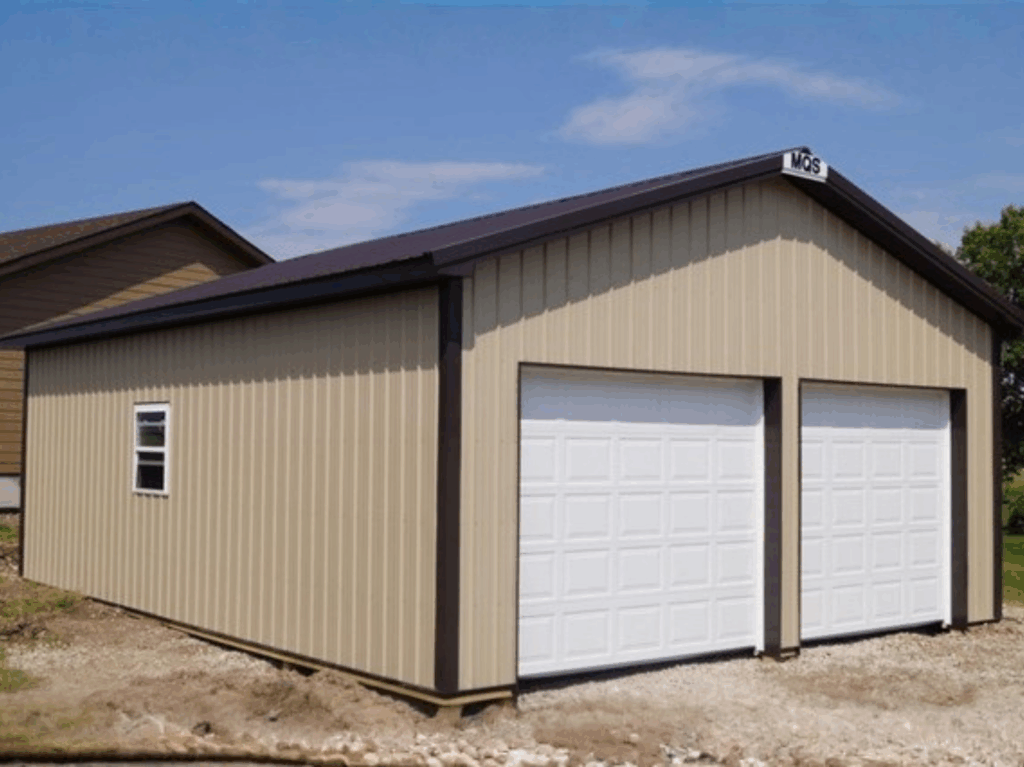 24x32x10 Garage Hobby Shop Pole Barn Sale Special - MQS 24x32x10 Garage Hobby Shop Pole Barn Sale Special - MQS
