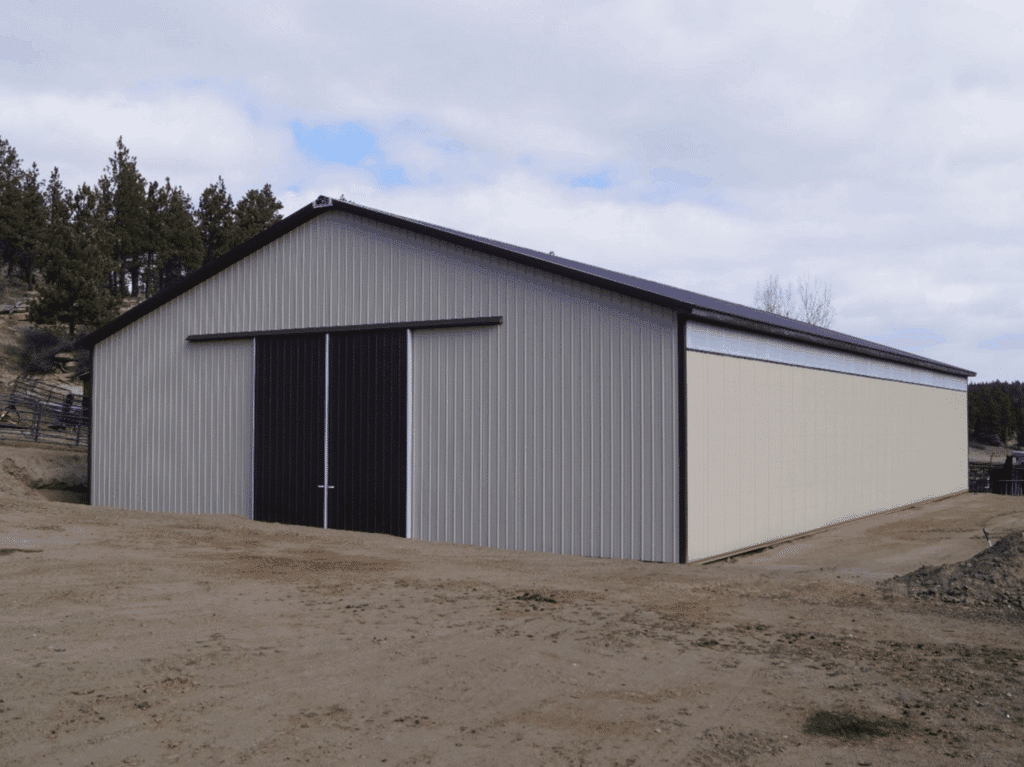 Victor Pole Building Shop Construction