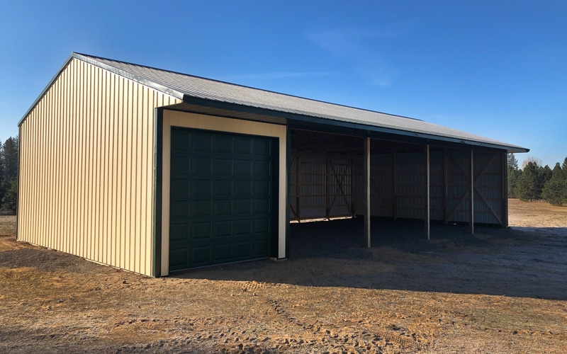 pole barns in Madison County